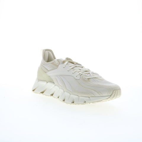 Reebok Zig Kinetica 3 Mens Beige Synthetic Lifestyle Sneakers Shoes