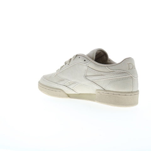 Reebok Club C Revenge Dime Mens Gray Suede Lace Up Lifestyle Sneakers Shoes