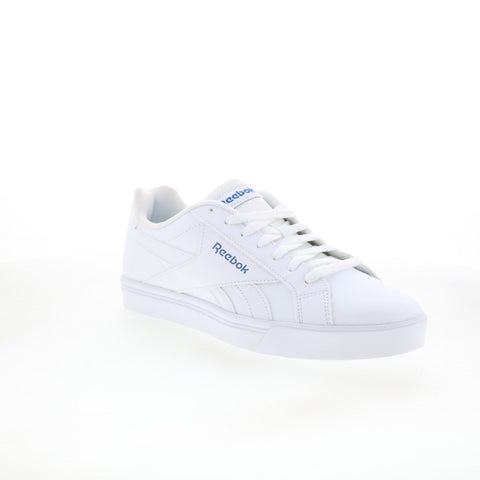 Reebok Royal Complete 3 Low Mens White Leather Lifestyle Sneakers Shoes