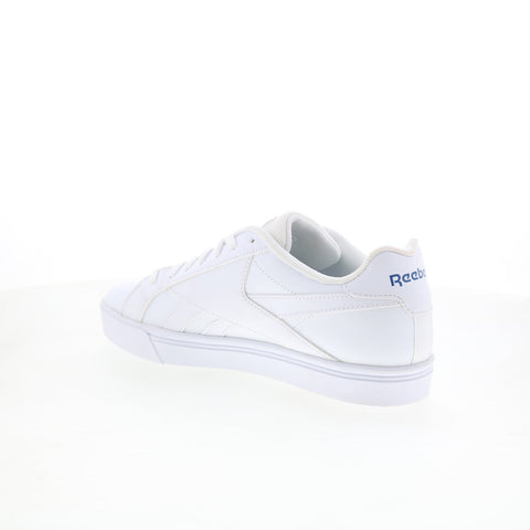 Reebok Royal Complete 3 Low Mens White Leather Lifestyle Sneakers Shoes