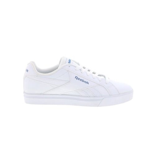 Reebok Royal Complete 3 Low Mens White Leather Lifestyle Sneakers Shoes