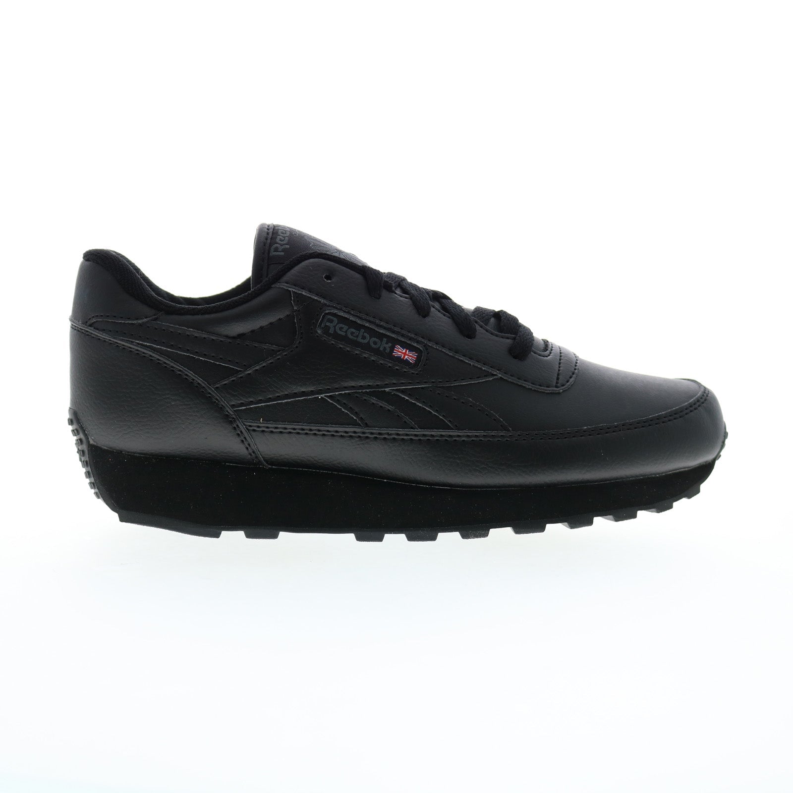 Reebok Classic Renaissance Mens Black Synthetic Lifestyle Sneakers Sho ...