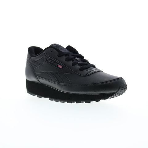 Reebok Classic Renaissance Womens Black Synthetic Lifestyle Sneakers Shoes