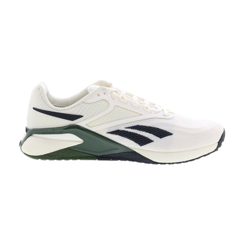 Reebok Nano X2 Mens Beige Canvas Lace Up Lifestyle Sneakers Shoes