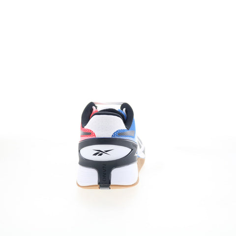 Reebok Nano X3 Mens White Mesh Lace Up Athletic Cross Training Shoes