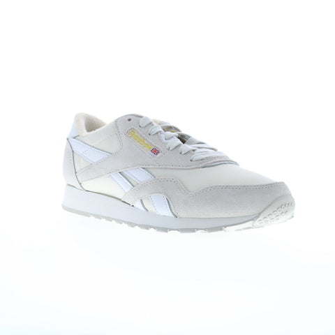 Reebok Classic Nylon Birth of Hip Hop Mens Beige Lifestyle Sneakers Shoes