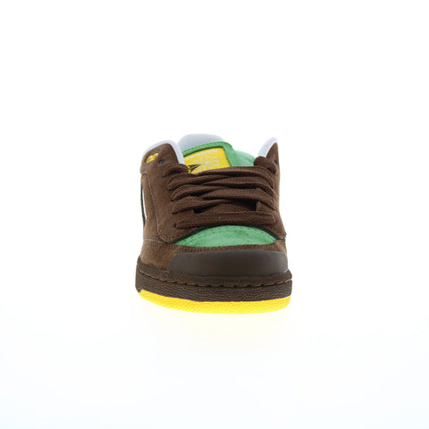 Reebok Club C Bulc Mens Brown Suede Lace Up Lifestyle Sneakers Shoes