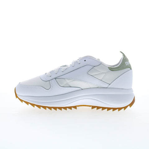 Reebok Classic Leather SP Extra Womens White Lifestyle Sneakers Shoes