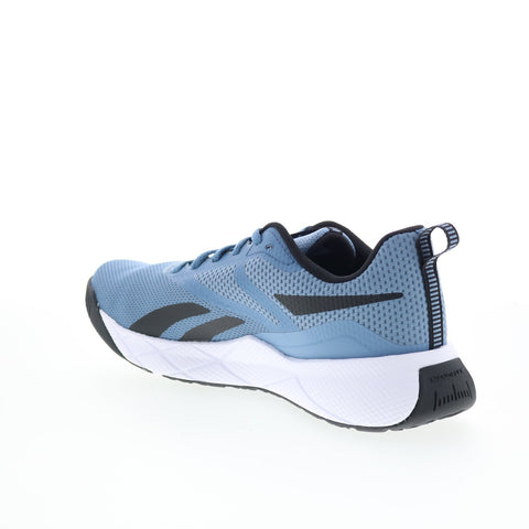 Reebok NFX Trainer Mens Blue Mesh Lace Up Athletic Cross Training Shoes