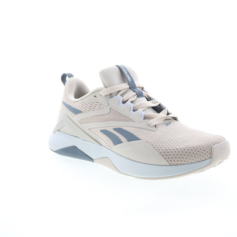 Reebok Nanoflex TR 2 Mens Beige Synthetic Athletic Cross Training Shoes