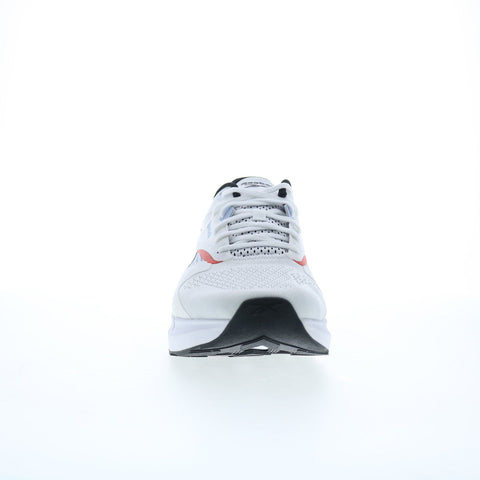 Reebok Zig Dynamica 5 Mens White Mesh Lace Up Lifestyle Sneakers Shoes