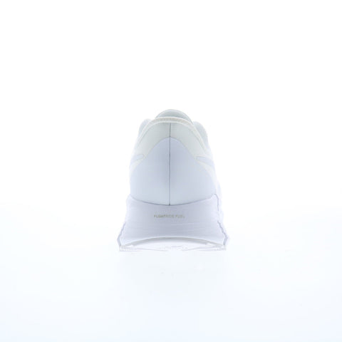 Reebok Zig Dynamica 5 Mens White Mesh Lace Up Lifestyle Sneakers Shoes