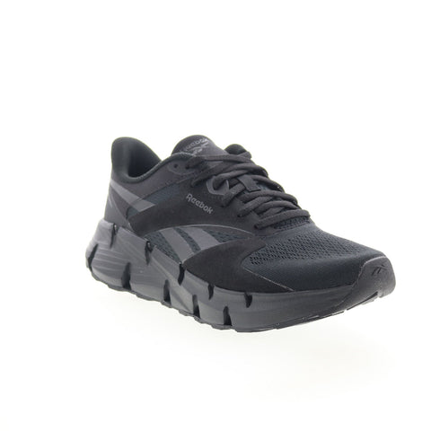 Reebok Zig Dynamica 5 Mens Black Synthetic Lace Up Lifestyle Sneakers Shoes