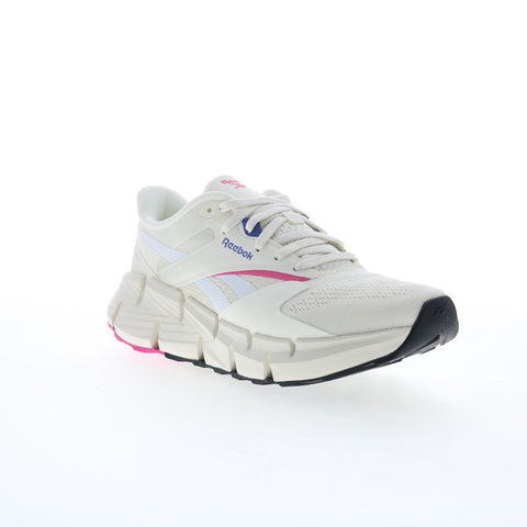 Reebok Zig Dynamica 5 Womens Beige Synthetic Lifestyle Sneakers Shoes