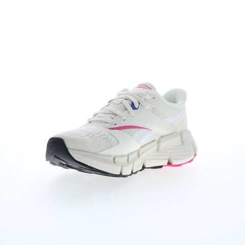 Reebok Zig Dynamica 5 Womens Beige Synthetic Lifestyle Sneakers Shoes