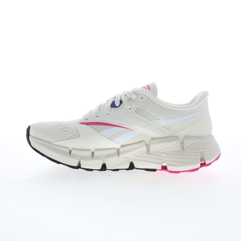 Reebok Zig Dynamica 5 Womens Beige Synthetic Lifestyle Sneakers Shoes