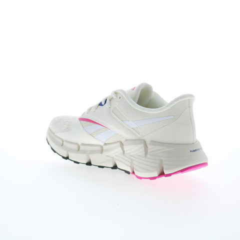 Reebok Zig Dynamica 5 Womens Beige Synthetic Lifestyle Sneakers Shoes