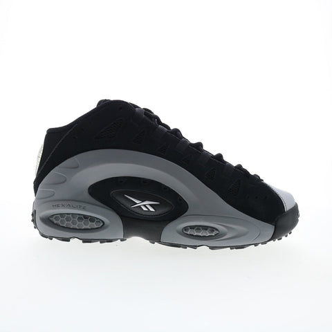 Reebok ES22 Emmitt Smith Mens Black Suede Lifestyle Sneakers Shoes