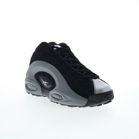 Reebok ES22 Emmitt Smith Mens Black Suede Athletic Basketball Shoes