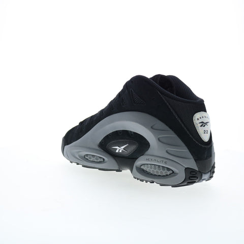 Reebok ES22 Emmitt Smith Mens Black Suede Athletic Basketball Shoes