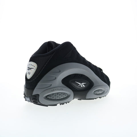 Reebok ES22 Emmitt Smith Mens Black Suede Athletic Basketball Shoes