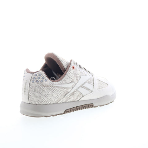 Reebok Nano 2.0 Mens Gray Mesh Lace Up Athletic Cross Training Shoes