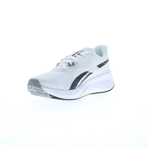 Reebok Energen Tech Plus Mens White Mesh Lace Up Athletic Running Shoes