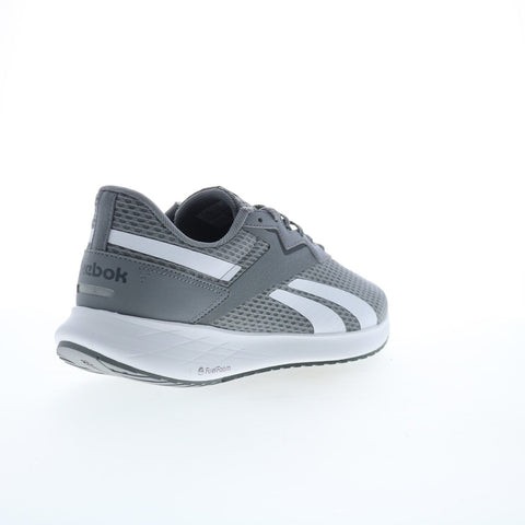 Reebok Energen Plus 2 Mens Gray Canvas Lace Up Athletic Running Shoes