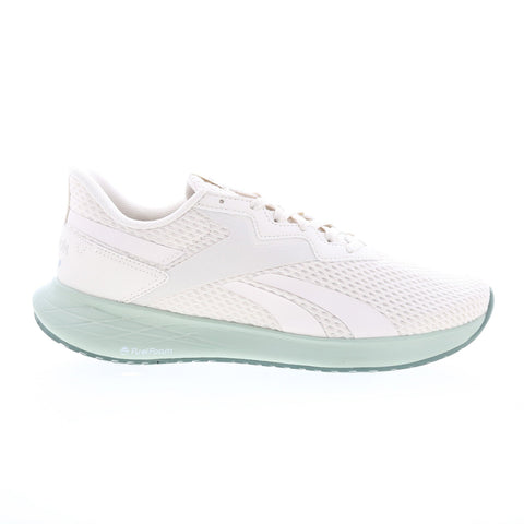 Reebok Energen Plus 2 Mens Beige Canvas Lace Up Lifestyle Sneakers Shoes