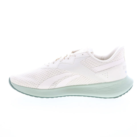 Reebok Energen Plus 2 Mens Beige Canvas Lace Up Lifestyle Sneakers Shoes