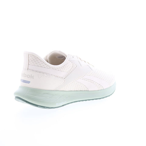 Reebok Energen Plus 2 Mens Beige Canvas Lace Up Lifestyle Sneakers Shoes