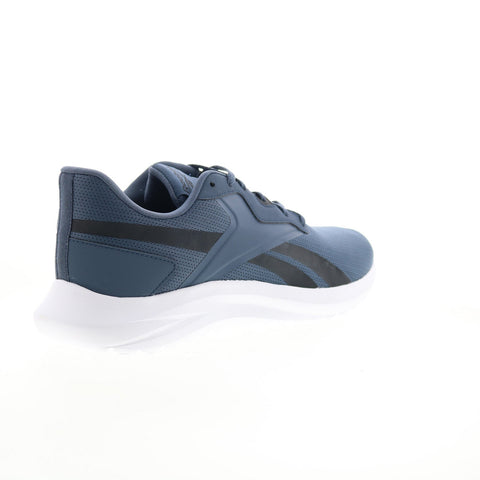 Reebok Energen Lux Mens Blue Canvas Lace Up Lifestyle Sneakers Shoes