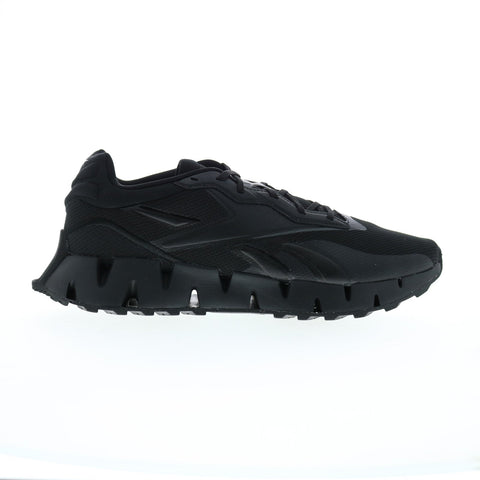 Reebok Zig Dynamica 4 Adventure Mens Black Canvas Lifestyle Sneakers Shoes