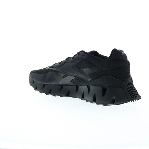 Reebok Zig Dynamica 4 Adventure Mens Black Canvas Lifestyle Sneakers Shoes