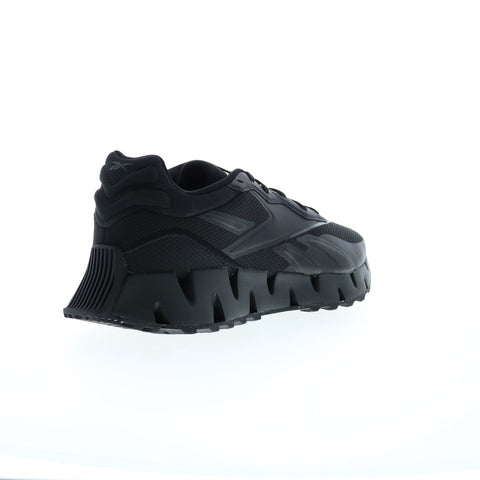 Reebok Zig Dynamica 4 Adventure Mens Black Canvas Lifestyle Sneakers Shoes