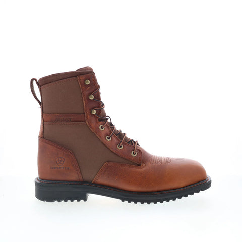 Ariat Work Rigtek Wide Square Toe Composite Toe Mens Brown Wide Work Boots
