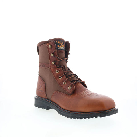 Ariat Work Rigtek Wide Square Toe Composite Toe Mens Brown Wide Work Boots