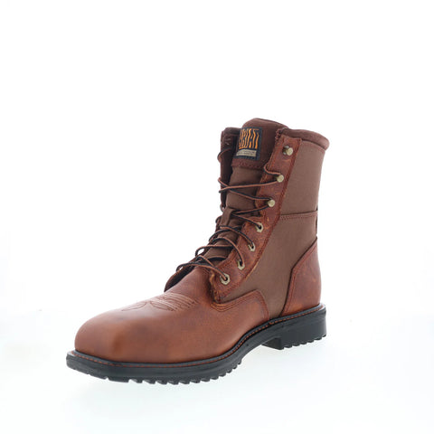 Ariat Work Rigtek Wide Square Toe Composite Toe Mens Brown Wide Work Boots