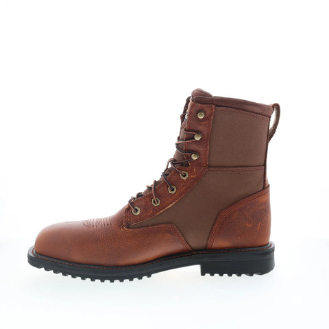 Ariat Work Rigtek Wide Square Toe Composite Toe Mens Brown Wide Work Boots