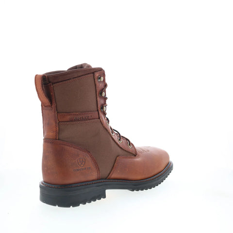 Ariat Work Rigtek Wide Square Toe Composite Toe Mens Brown Wide Work Boots