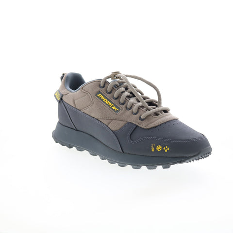 Reebok Classic Leather Trail X Spyder Mens Gray Athletic Hiking Shoes