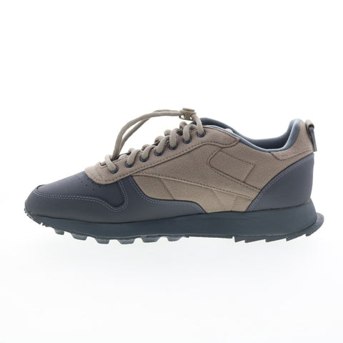 Reebok Classic Leather Trail X Spyder Mens Gray Athletic Hiking Shoes