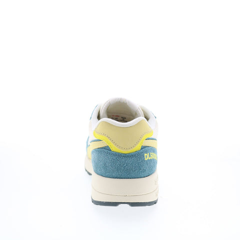 Reebok DL5000 Mens Beige Suede Lace Up Lifestyle Sneakers Shoes
