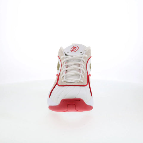 Reebok Answer III 100200996 Mens Beige Leather Athletic Basketball Shoes