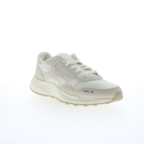 Reebok Classic Leather 2400 Mens Beige Suede Lifestyle Sneakers Shoes