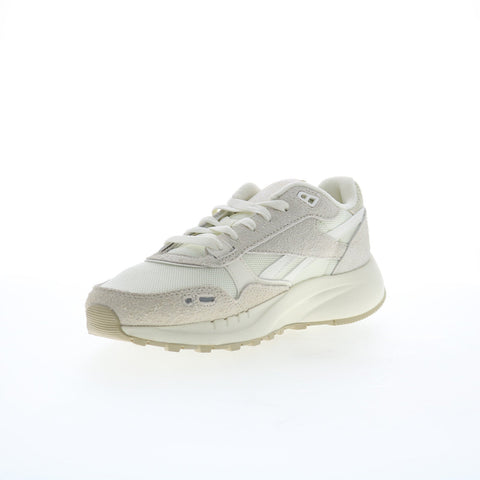 Reebok Classic Leather 2400 Mens Beige Suede Lifestyle Sneakers Shoes