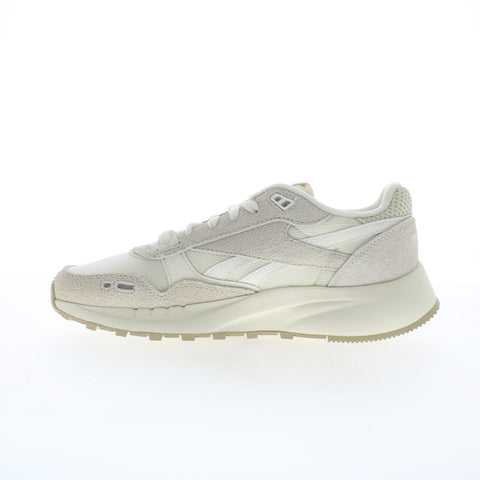 Reebok Classic Leather 2400 Mens Beige Suede Lifestyle Sneakers Shoes