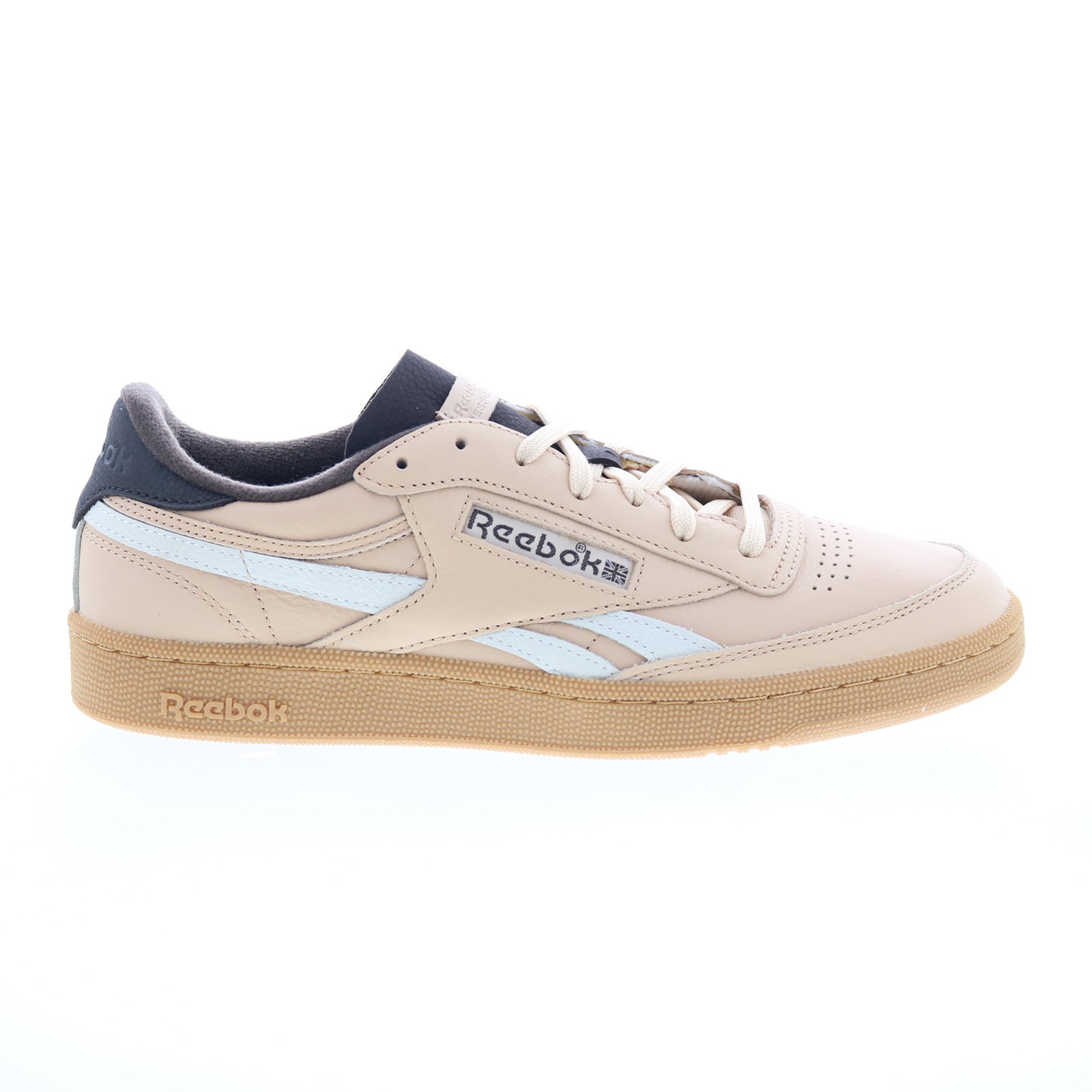 NEW REEBOK Beige Athletic Sneakers Reebok Road Prime Mens Beige Mesh Lace Up Lifestyle Sneakers  main image 2