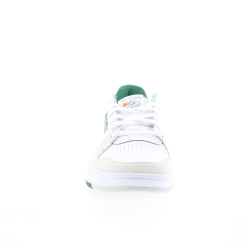 Reebok Phase Court Mens White Suede Lace Up Lifestyle Sneakers Shoes