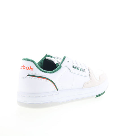 Reebok Phase Court Mens White Suede Lace Up Lifestyle Sneakers Shoes